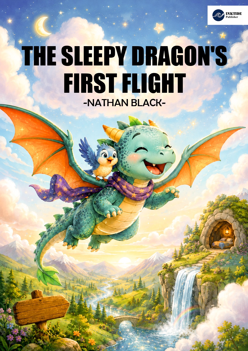 The Sleepy Dragon's First Flight — cover