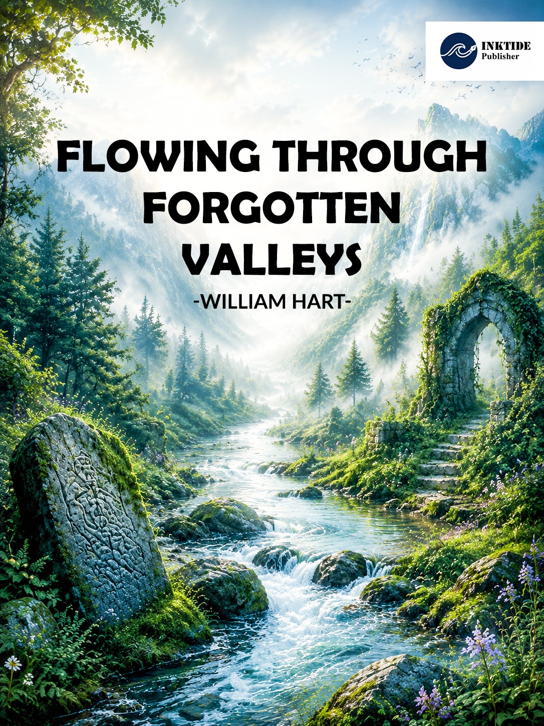 Flowing Through Forgotten Valleys — cover